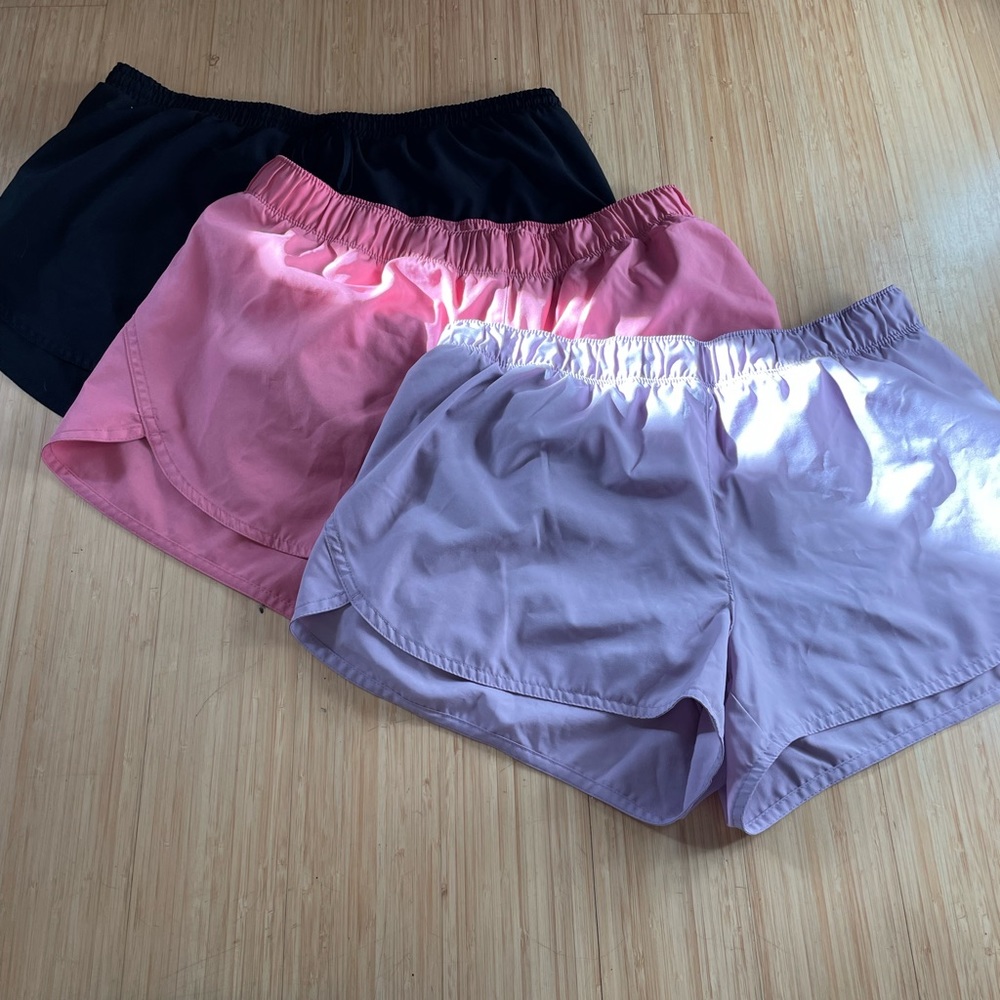 BUNDLE: Pink, Black, Purple, Old Navy Active Running Shorts~M